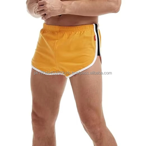 Mens Mesh Shorts 3 Inch Running Gym Athletic Workout Bodybuilding <b>Booty</b> Track Shorts Vintage Fitted Short - Product Image 1