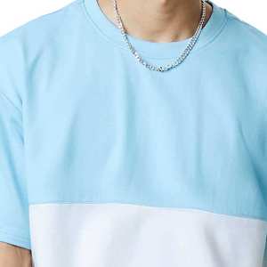 Camisetas Lisas de Corte Holgado y Elegante para Hombre al por Mayor, Tallas Grandes, con Logotipo Personalizado Impreso, Camisetas de Alta Calidad para Hombre - Product Image 6