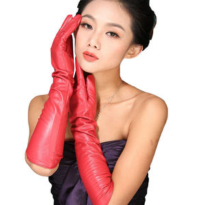 Guantes de invierno de cuero genuino para mujer, forro interior suave y cálido, compatibles con la moda, para uso diario al aire libre, guantes para conducir - Product Image 4