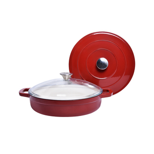 Elegant Non Stick Casserole <b>Pot</b> Designed With Titanium Reinforced Marble Coating Durable Forged Aluminum Construction - Product Image 3
