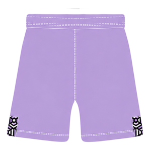 <b>Lavender</b> Black White Geometric Rugby Jersey Shorts Set Short Sleeve Crew Neck Custom Breathable Training Athletic Team Sports - Product Image 6