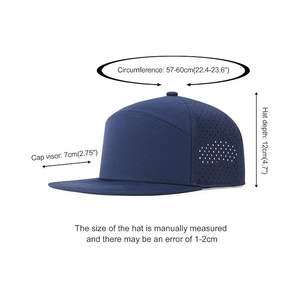 Casquette de baseball unisexe réglable en coton 100% avec broderie 3D, respirante, imperméable, pour sports de plein air et usage décontracté - Product Image 4