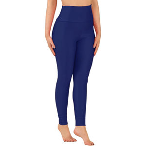 Leggings Brillantes de Cintura Alta para Mujer, Compresión de Cintura Media, Bolsillos Interiores, Control de Abdomen, Pantalones Deportivos de Yoga - Product Image 1