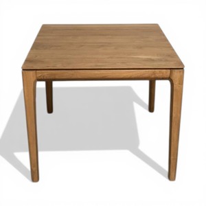 Modern Minimalist Solid Teak Wood <b>Square</b> Dining <b>Table</b> Luxury Natural Finish <b>Kitchen</b> Dinner <b>Table</b> for Home Restaurant Furniture - Product Image 1