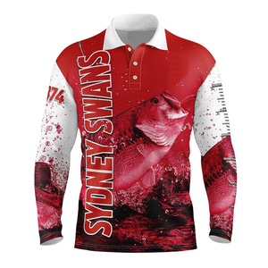 Fabricant de vêtements de pêche en gros, maillot de pêche personnalisé avec protection UV - Product Image 5