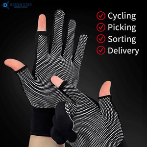 Custom Logo <b>Half</b> Finger Bike Gloves Anti <b>Slip</b> Shock Absorbing Cycling Gloves - Product Image 5