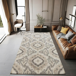 Haute qualité grand tapis de laine à carreaux tapis tufté à la main Pile plate Design moderne antidérapant chambre maison prière zone tapis ensembles - Product Image 4