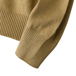 Pull classique en maille à col rond pour femme, manches longues, poignets côtelés, doux, décontracté, coupe régulière, chaud, anti-boulochage, séchage rapide pour l'automne - Product Image 3