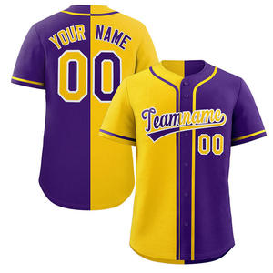 Maillots de baseball personnalisés de haute qualité en gros, chemises de baseball, uniformes de softball personnalisés à prix abordable avec logo OEM - Product Image 3