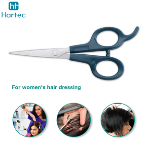 Ciseaux de barbier à manche en plastique personnalisable, ciseaux à cheveux en acier inoxydable de haute qualité pour usage professionnel en salon de coiffure - Product Image 5