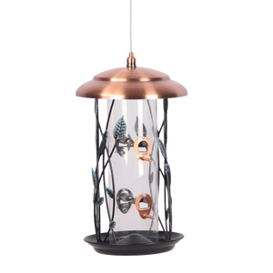 Comedero para Pájaros de Jardín con Diseño Único, Comedero para Pájaros Moderno de Metal - Product Image 4