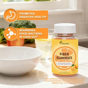 Meelefu kustom prebiotik <span class=keywords><strong>Fiber</strong></span> Gummies untuk mendukung kesehatan pencernaan & biasa, OEM/ODM rasa - Product Image 3