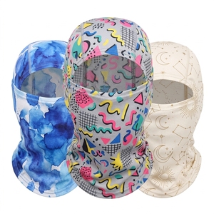 Vente en gros de masques de protection faciale pour moto, vélo, ski, balaclava, protection du cou, logo et design personnalisés, balaclava de cyclisme - Product Image 1