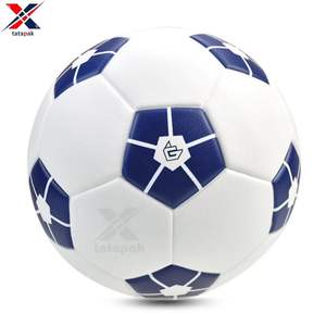 Ballon de football professionnel d'entraînement en cuir PU écologique haute durabilité, design personnalisé, taille officielle 5, fabrication en usine - Product Image 3