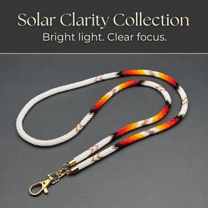 Chaîne de corps perlée faite à la main, élégante, durable et légère, accessoire pour badge d'identité de bureau, d'école, porte-clés ou collier pour usage quotidien - Product Image 6