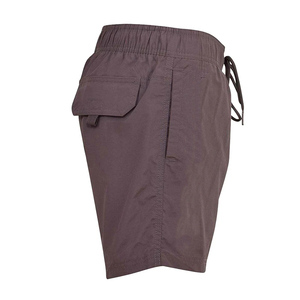 Pantalones cortos de secado rápido de color liso para hombre, con cordón en la cintura y bolsillos, pantalones cortos informales para hombre, diseño de cintura media - Product Image 5