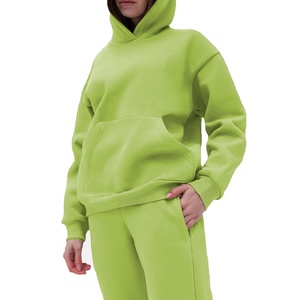 Ensembles de sweats à capuche et de joggings pour femmes, survêtements de jogging personnalisés et bon marché, fournisseurs de survêtements de jogging aux couleurs uniques - Product Image 4