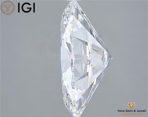 Diamant ovale de 5,00 carats, pureté éclatante, cultivé en laboratoire CVD, certifié IGI, couleur D, clarté VVS2, pour la création de bijoux - Product Image 4