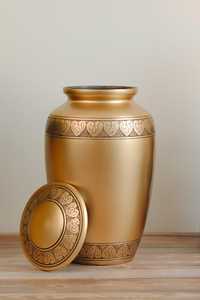 Elegant Brass & Copper Urns India Memorial Keepsakes - Product Image 5
