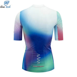 Conjunto de Ropa de Ciclismo para Mujer al por Mayor, Jersey y Pantalones Cortos de Verano, Transpirable y Elástico, con Diseño y Logotipo Personalizados - Product Image 6