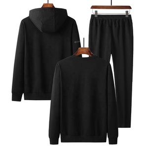 Sudadera con capucha y cremallera frontal para hombre, ropa deportiva masculina con cremallera frontal de tendencia, pantalones con bolsillos y capucha - Product Image 5