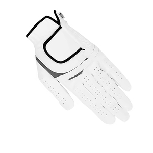 White Breathable Mesh Golf Glove Right Hand Unisex Sports Blister Pack Snap Closure - Product Image 3