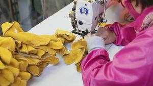 Leather <b>Driver</b> <b>Gloves</b> Custom Logo Oem Odm High Quality Abrasion Resistant Protective Safety <b>Gloves</b> - Product Image 4