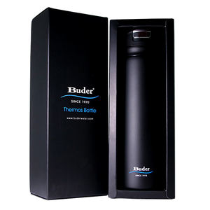 กระติกน้ำสุญญากาศสแตนเลส Buder ขนาด 10 ออนซ์/300 มล. ดีไซน์หรูหรา ทนทาน เหมาะสำหรับเครื่องดื่มร้อน/เย็น ใช้สำหรับตั้งแคมป์ ผลิตในไต้หวัน - Product Image 1