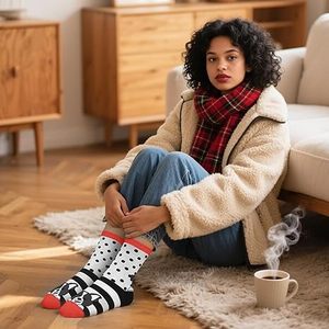 Calcetines Casuales de Invierno para Hombre de Alta Calidad, Transpirables, Cómodos, de Punto, con Spandex/Nylon, Resistentes a Desgarros, Personalizables OEM/ODM - Product Image 4