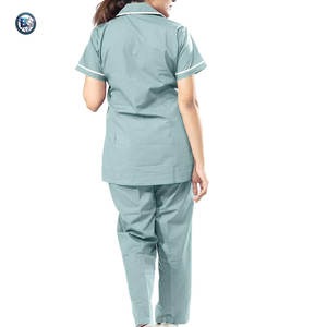 Conjuntos de uniformes sanitarios para mujer, para personal hospitalario, tela suave, estilo profesional de enfermería. - Product Image 2