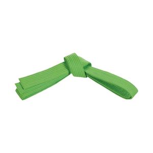 Ceinture de karaté verte unie en coton, sangle de gradation pour arts martiaux, ceinture de grade pour étudiants en taekwondo, ceintures de gradation de haute qualité - Product Image 1