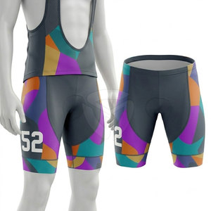 Premium Men <b>Cycling</b> Sportswear Custom Jersey and Bib Shorts Breathable <b>Cycling</b> Uniform for Road Racing and Mountain Biking - Product Image 6