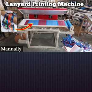 Small Size Manual Roll Industrial Garment Steamer Iron 25*100CM <b>Polyester</b> <b>Lanyard</b> Ribbon Webbing Lace Transfer Printing 700 - Product Image 4