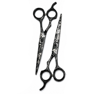กรรไกรตัดผมมืออาชีพ สแตนเลส ใบมีดคม สำหรับคนถนัดขวา ใช้ในร้านเสริมสวย - Product Image 4