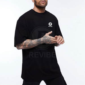 T-shirt surdimensionné le plus populaire, sur mesure, nouveau style, col rond - Product Image 3