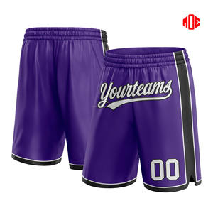 กางเกงบาสเก็ตบอลตาข่ายผู้ชาย สกรีนชื่อ หมายเลข ทีม ชุดฝึกซ้อม เอวยางยืด กางเกงกีฬา สำหรับ OEM ผลิตภัณฑ์กีฬาขายส่ง - Product Image 4