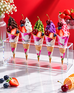 Nuevo y Atractivo Exhibidor de Acrílico Transparente Moderno para Palomitas, Conos de Helado, Mostrador de Tienda - Product Image 5