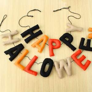 Guirnalda de Fieltro de Lana Hecha a Mano para Halloween - Decoración Duradera de Alta Calidad para Fiestas y Hogar con Logotipo Personalizado y Entrega Rápida para Pedidos al por Mayor - Product Image 6