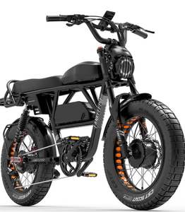 MEJOR OFERTA 2026 para Bicicleta Eléctrica de Marca con Neumático Todoterreno de 20 Pulgadas, Freno de Disco y Cadena - Product Image 1