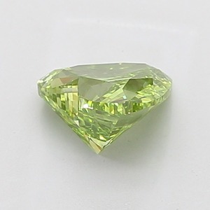 Diamant vert fantaisie de 2,00 carats, forme cœur, pureté VS2, certifié IGI, diamant vert de luxe cultivé en laboratoire - Product Image 3