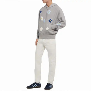 Nouveau sweat à capuche brodé pour homme, respirant, de qualité à bas prix, basiques - Product Image 4