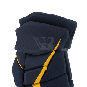 Gants de hockey sur glace jaunes personnalisés de haute qualité avec logo, protection excellente des mains pour le hockey sur glace et sur gazon - Product Image 5