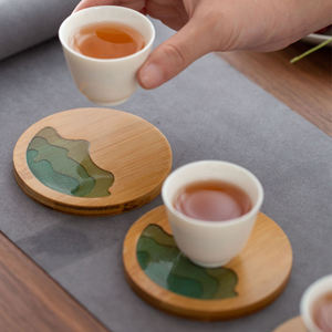Posavasos de Bambú con Diseño Innovador, Ecológico, 100% Natural - Product Image 5
