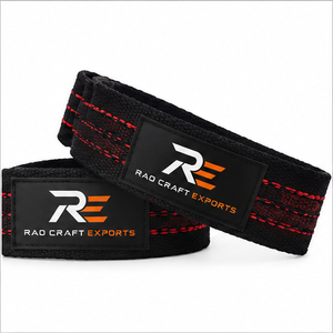 Las cómodas correas en forma de 8 ofrecen un excelente agarre, control, protección para las muñecas y una durabilidad prolongada para el uso diario en el gimnasio. - Product Image 2