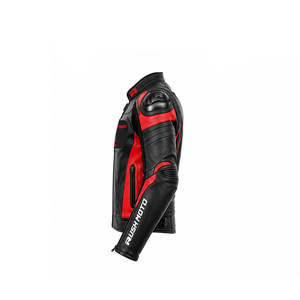 Chaqueta de Cuero para Motociclista de Alta Calidad para Hombre, Fabricada con Piel de Oveja Genuina, Transpirable, Impermeable, con Logotipo Personalizado - Product Image 4