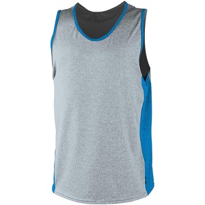 Débardeurs de sport pour hommes en polyester de qualité, pour la remise en forme et la musculation, décontractés, respirants, en maille tricotée, la meilleure tenue de sport - Product Image 2