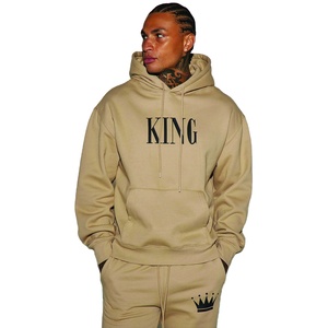 Nouvelle mode vente chaude personnalisé surdimensionné lourd 100% coton sweats à capuche hommes respirant pull unisexe hiver chaud sweats à capuche - Product Image 1