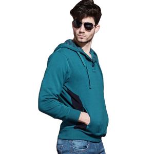 Sudaderas con capucha ajustadas de manga larga para hombre de la mejor calidad Impresión de logotipo personalizado Venta al por mayor barata en Bangladesh - Product Image 1