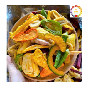 ผักแห้งรวมชนิดต่างๆ พร้อมพริกหวาน ข้าวโพด แครอท จากโรงงานในเวียดนาม - Product Image 1