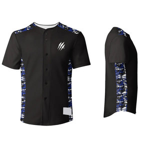 Maillot de baseball de style actuel, vente en gros de maillots de baseball, concevez votre propre maillot de baseball personnalisé - Product Image 1